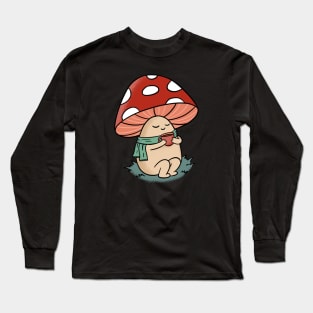 Cozy Mushroom Long Sleeve T-Shirt